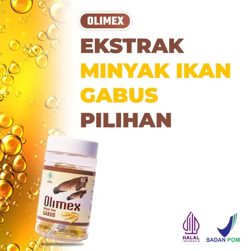 OLIMEX MINYAK IKAN GABUS