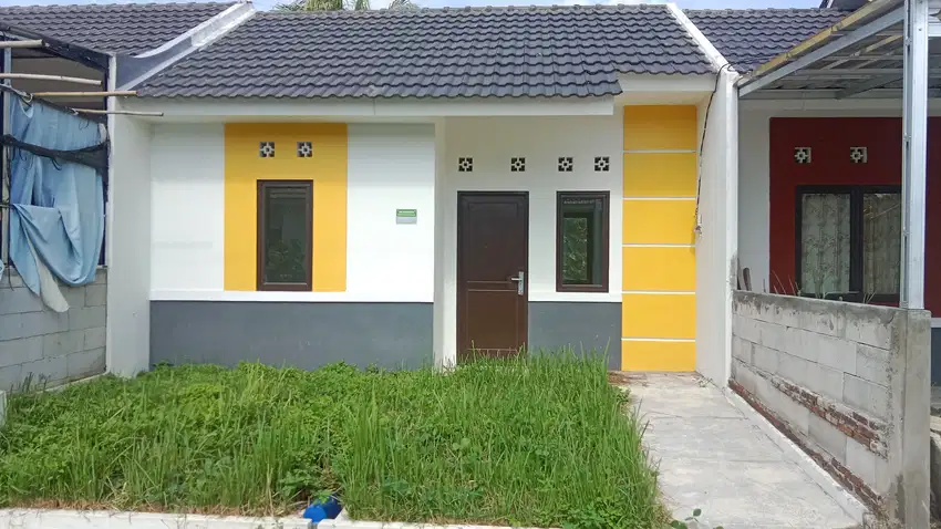 Rumah subsidi siap huni dekat Stasiun, 2jt All in, cicilan flat 1jt