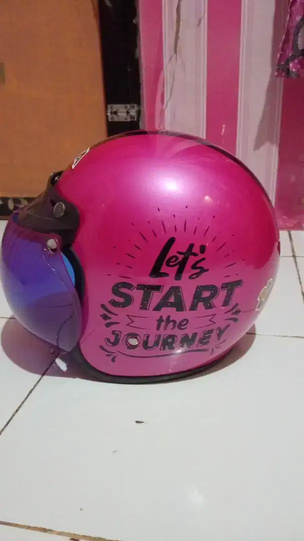 Helm bogo merk Azca ukuran M