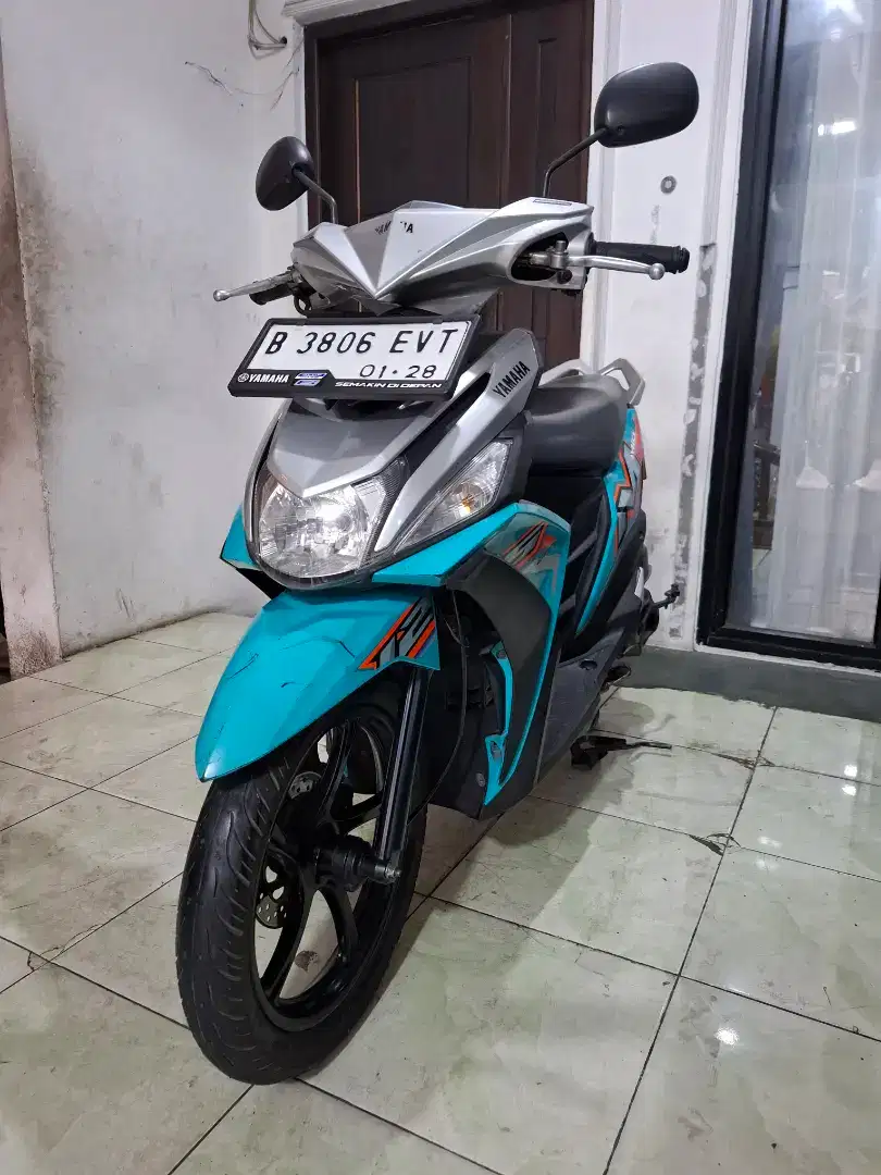 YAMAHA MIO M3 TAHUN 2023 NIK 2022, BIRU SILVER ISTIMEWA