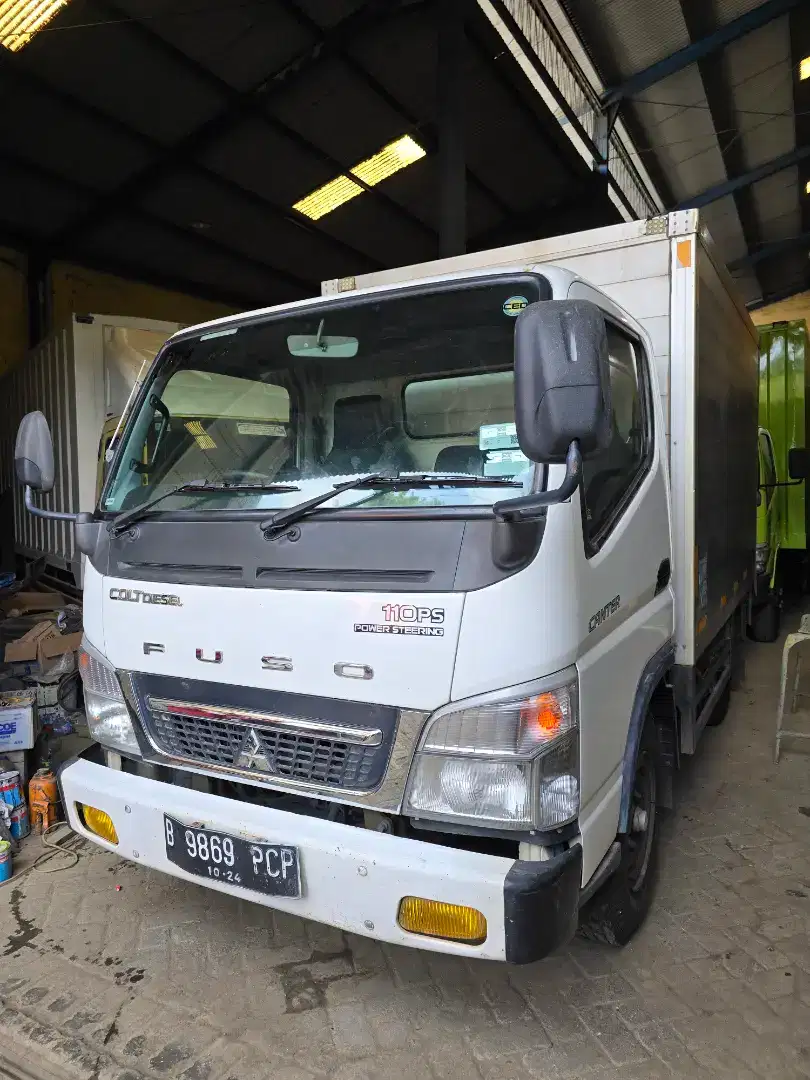 Mitsubishi Canter FE71 110ps engkel Box 2019 pmk 2020 power stering