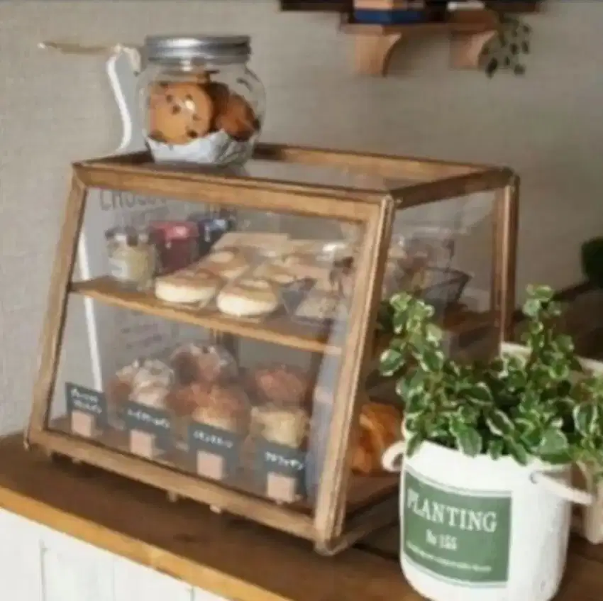 Etalase Display Makanan, Food Display, Etalase Donat, Etalase Kue