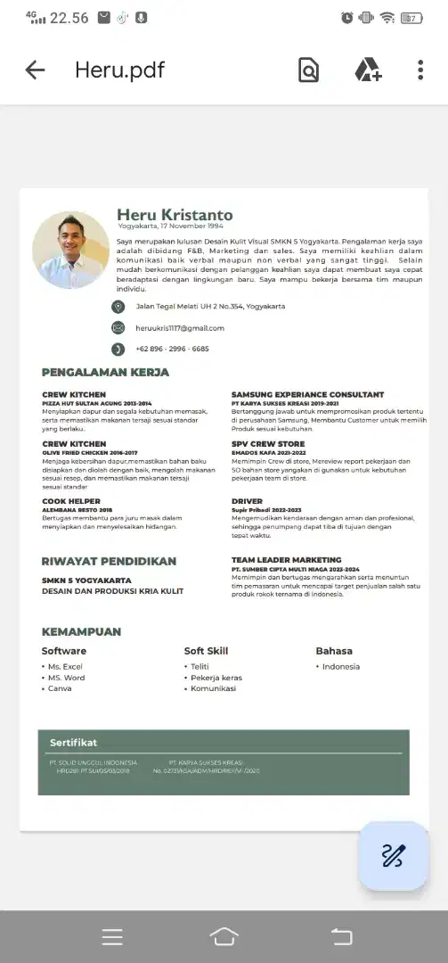 CARI LOKER YANG JELAS YA ALL