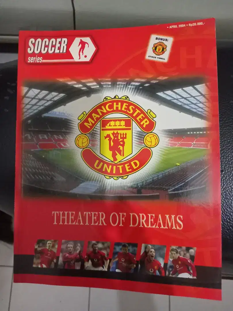 Majalah kenangan klub bola manchester