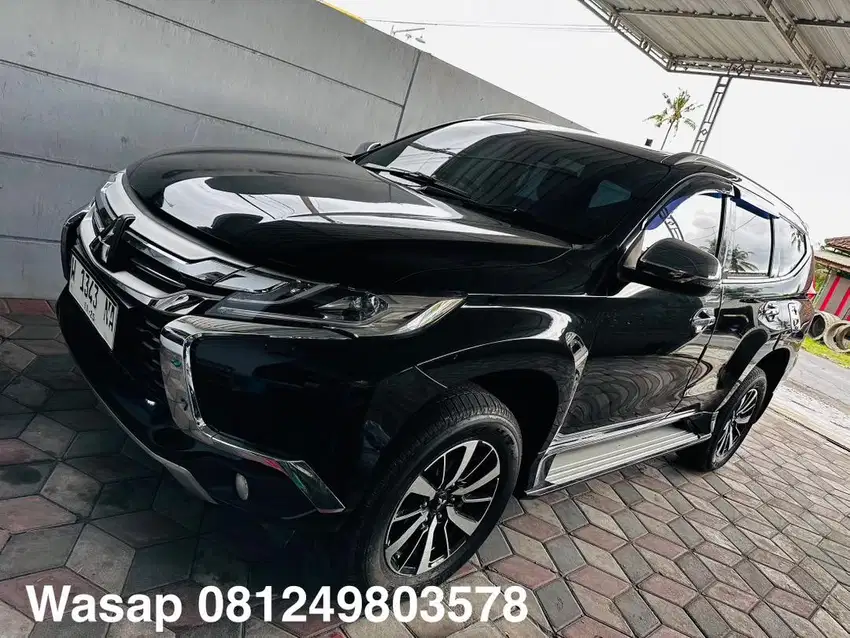 Pajero dakar hitam 2017 sanruf sunroof