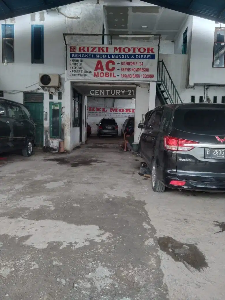 Ruang Usaha Bengkel Mobil Di Rawa Bebek Jakarta Timur