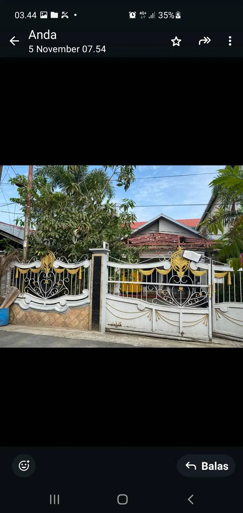 Rumah nyaman dijual cepat