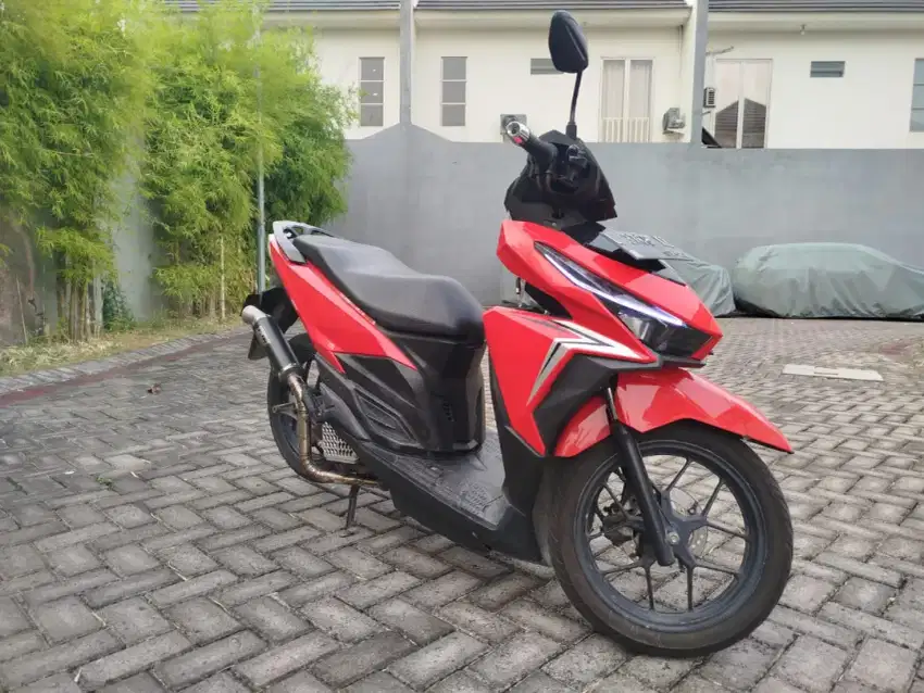 Vario 125 thn 2016 km asli 30rban modif surat lengkap cat full ori