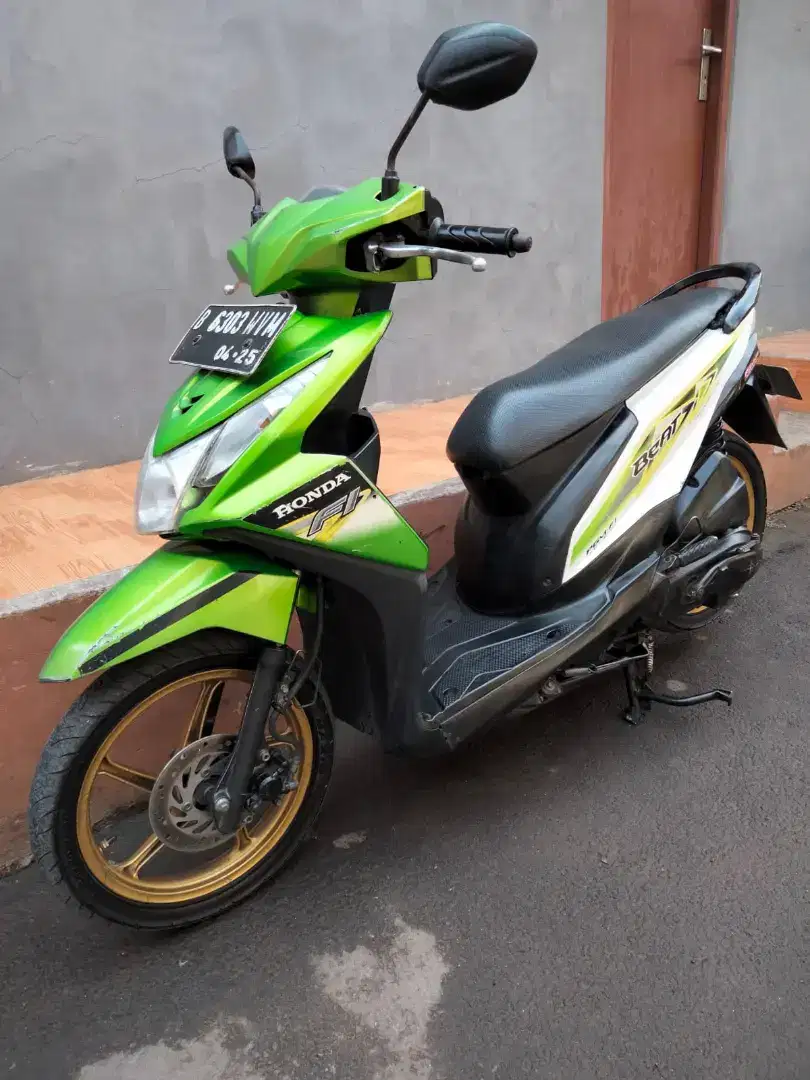 Honda Beat FI Gress tahun 2014 pajak hidup