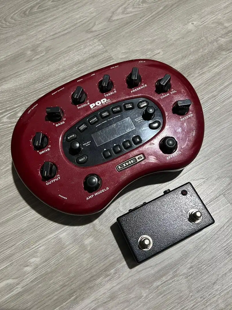 Line6 POD XT Bean + Bonus MIDI Controller