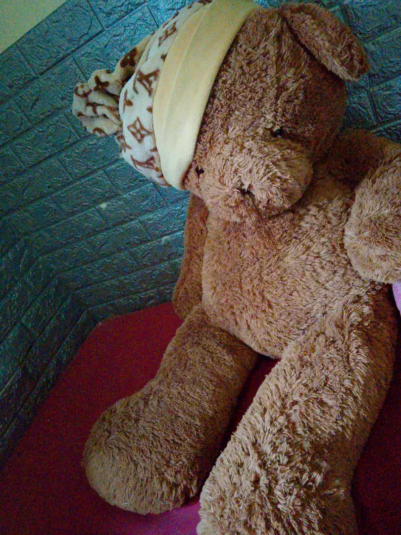 Boneka Teddy bear super jumbo istana boneka