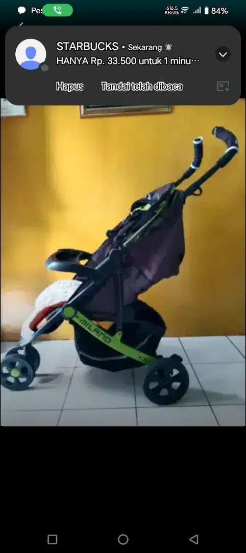 Stroler bayi, kereta bayi