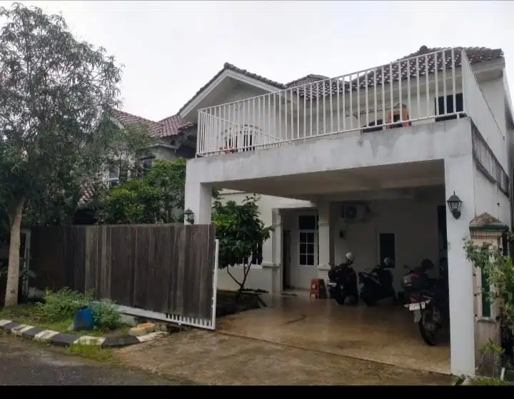 rumah cantik minimalis 2 lantai di bhumi nirwana