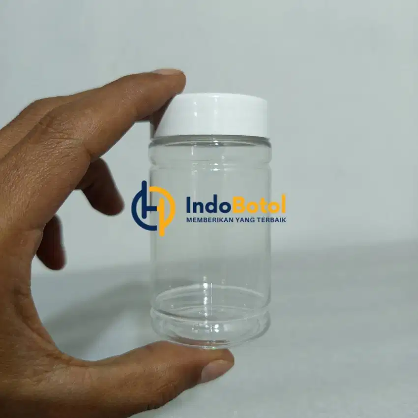 Kemasan Botol Plastik Bening Proround 100ml