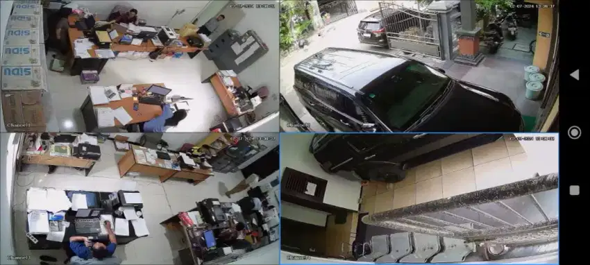 PEMASANGAN PAKET CCTV LENGKAP