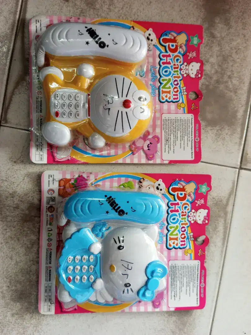 Mainan anak cartoon phone