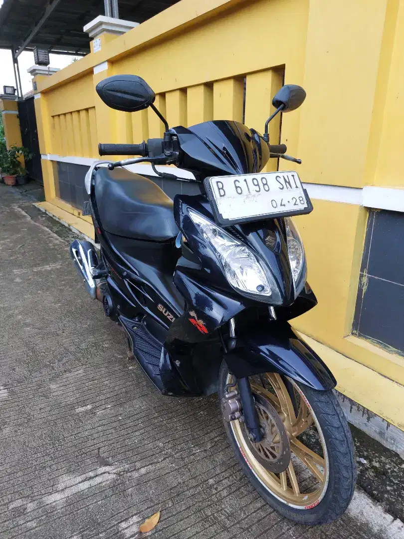 Suzuki skywave 2008 pajak hidup hitam