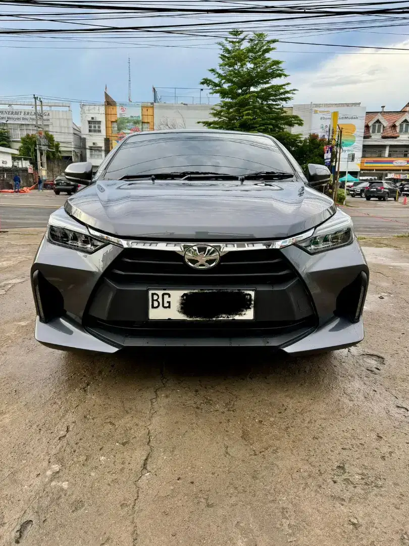 Toyota agya 2023 tipe G 1.2 A/T km 11rb