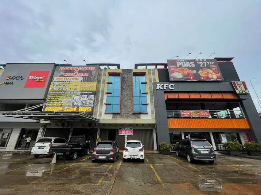 SEWA RUKO SIMPANG BANDARA JALAN SOEKARNO HATTA PALEMBANG