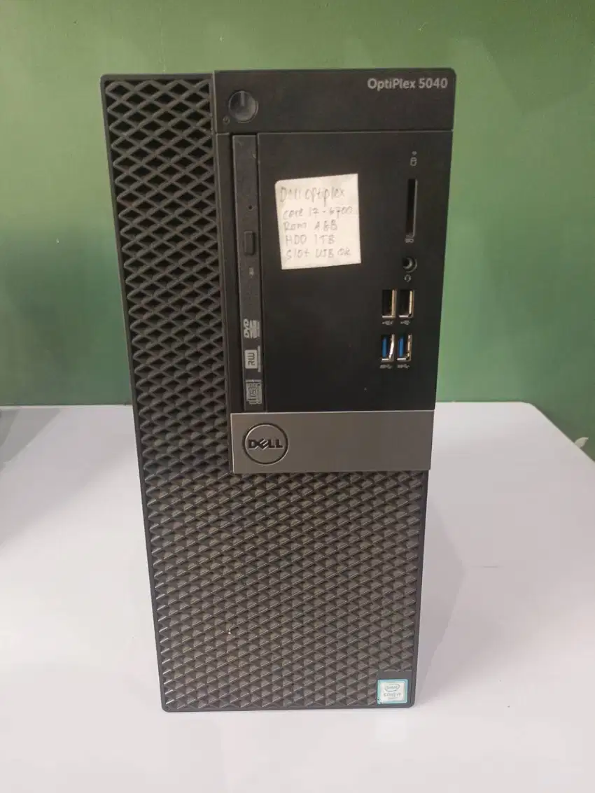 cpu pc dell optiplex 5040 core i7 6700 ram ddr3 4gb