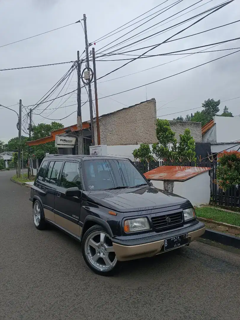 Suzuki escudo full ori antik modif ninetis keren