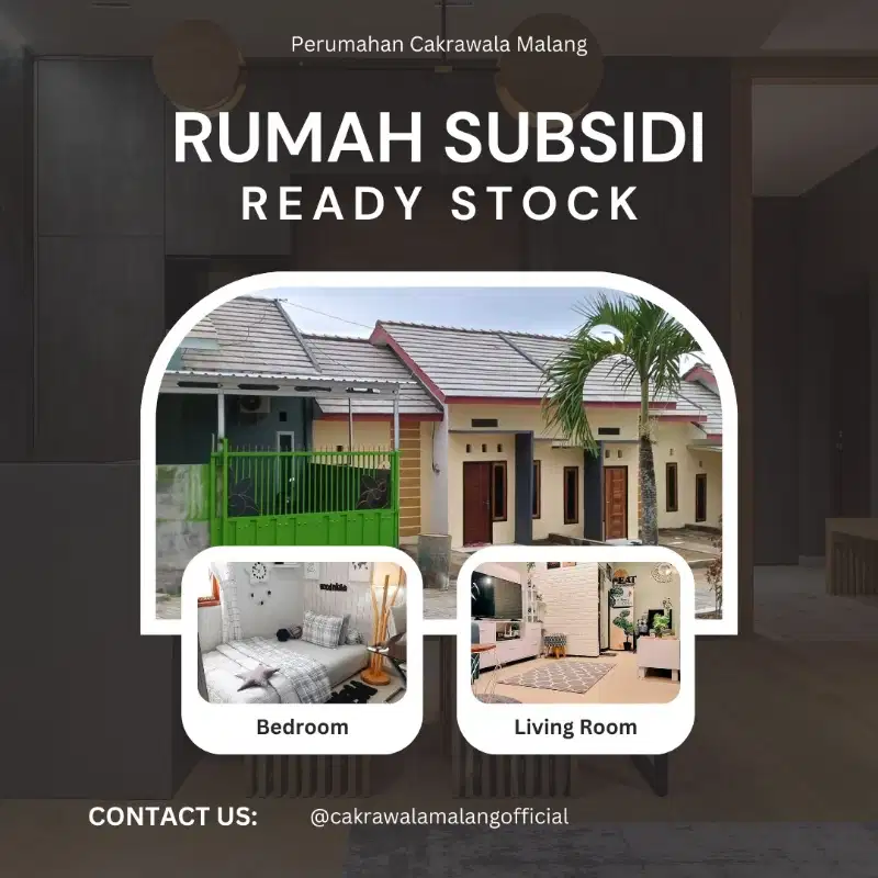 Rumah Subsidi, DP 0% Siap Huni