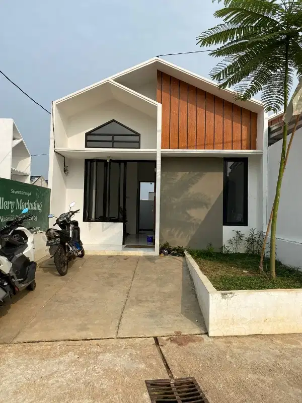 Jual rumah murah dp 0% dekat stasiun pondok Rajeg