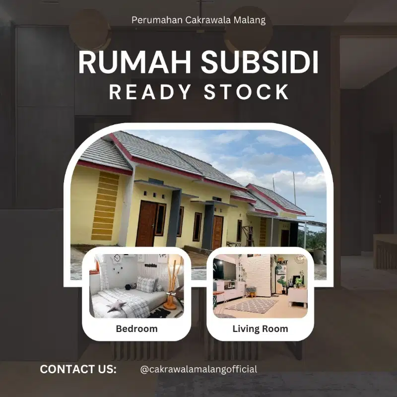 Rumah Murah Subsidi Dekat Kota, Cicilan Ringan