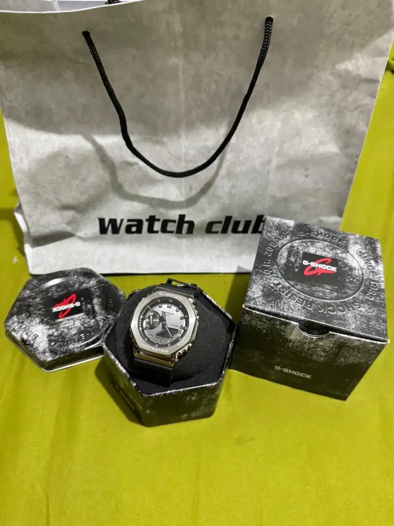 Casio G-Shock GM-2100-1ADR new murah