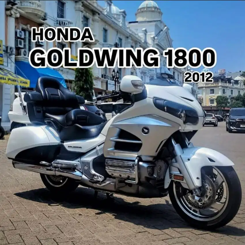 Honda Goldwing Facelift 1800 Nik 2012 mulus sehat siap gas pol