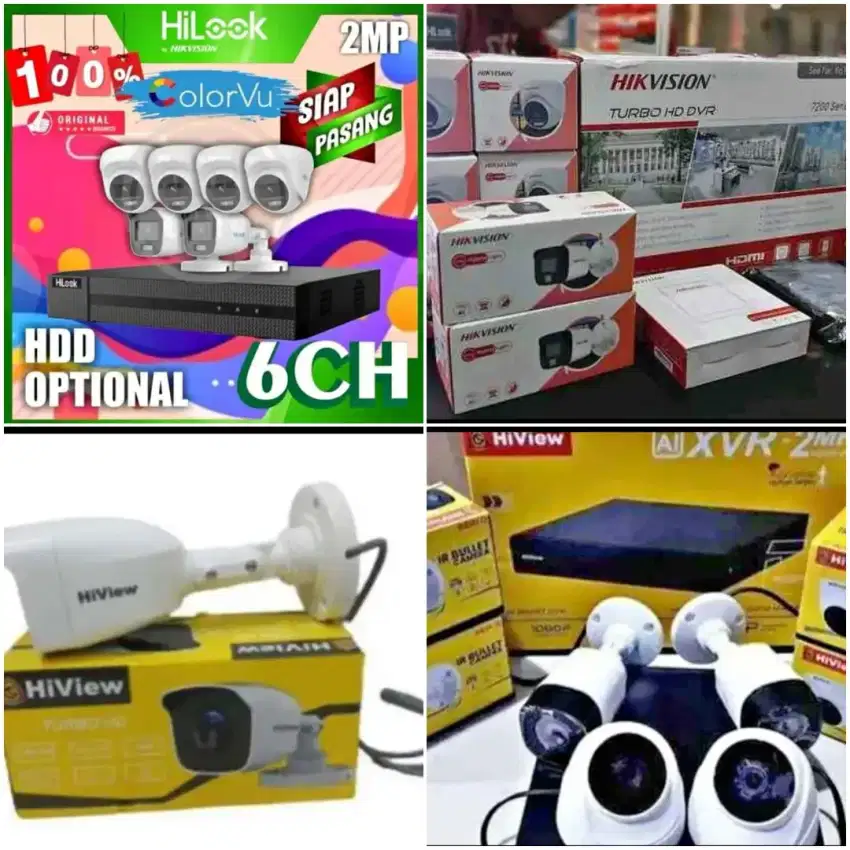 PAKET KAMERA CCTV ONLINE LENGKAP