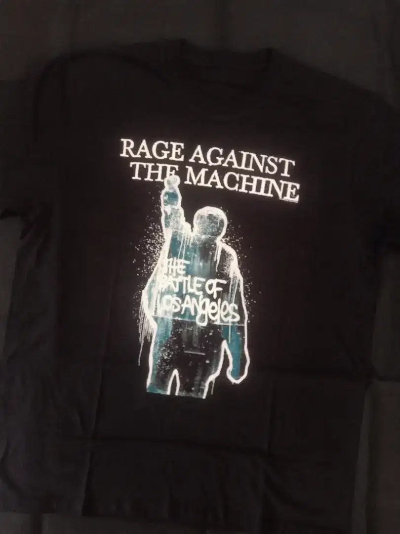 kaos RAGE AGAINST THE MACHINE - RATM - Hong kong high quality