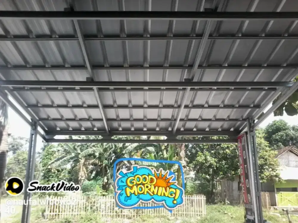 Rangka Atap Baja ringan & plavon pVC