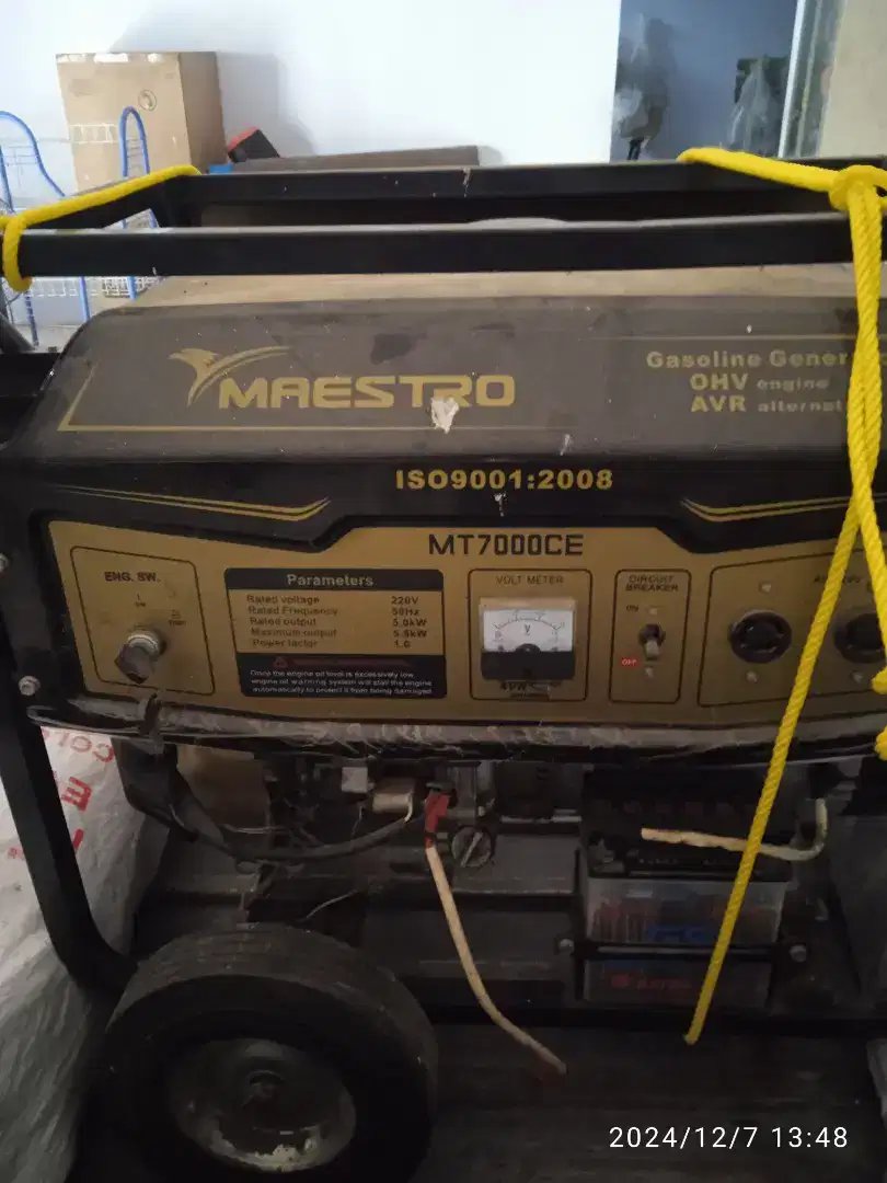 Genset Maestro Mt 7000 ce