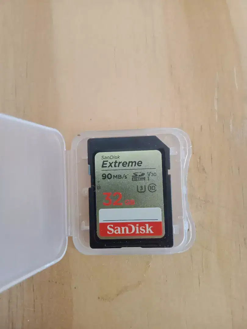 MEMORY SANDISK EXTREME SD 32GB 90MBS - MEMORY CARD SANDISK