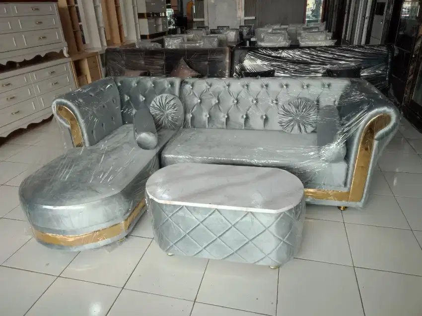 Sofa kancing slonjoran premium