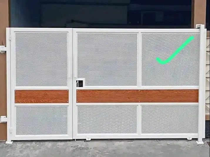 pagar rumah minimalis lipat dan geser