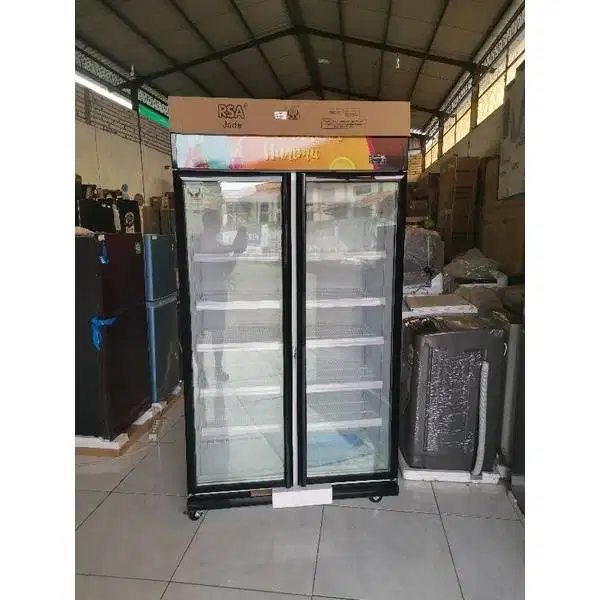 RSA JADE Showcase Display Cooler / kulkas 2 pintu