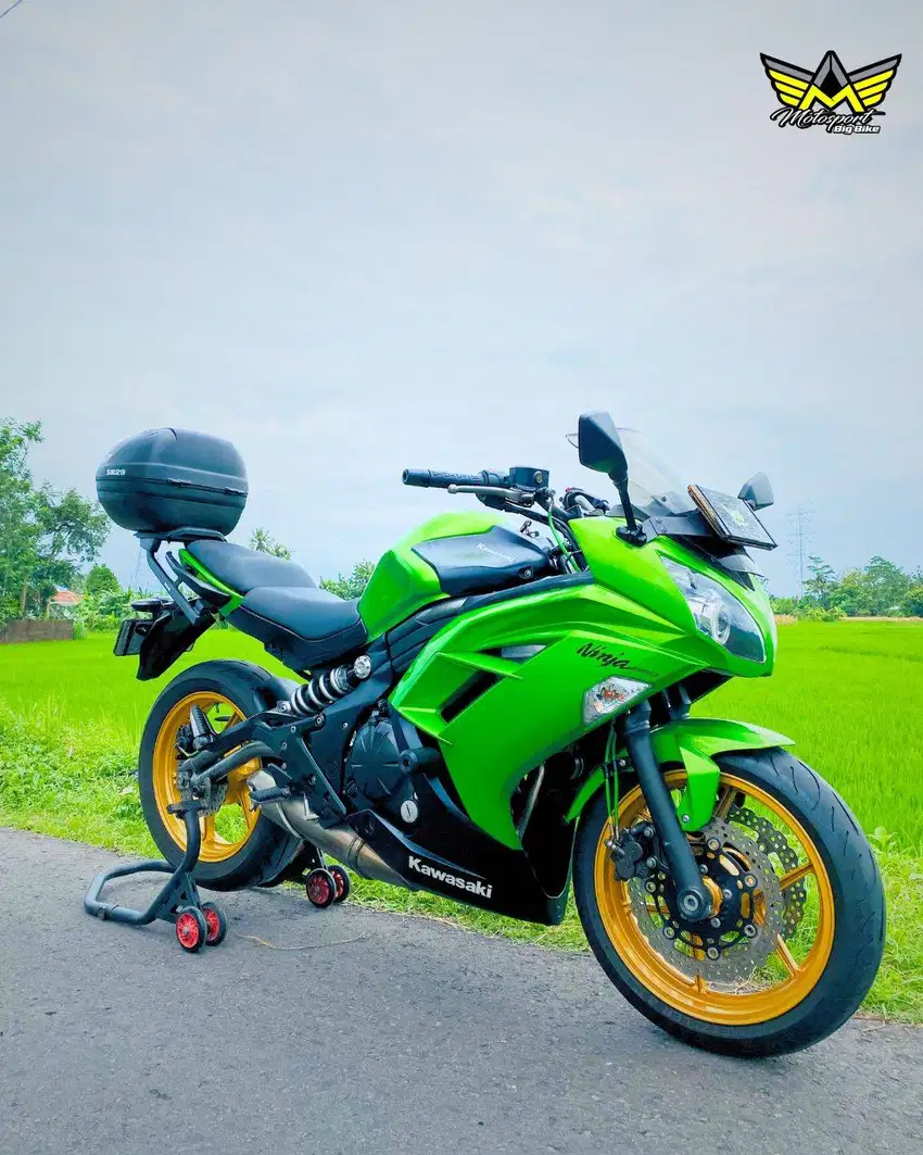 Kawasaki ER6F Ninja 650 unit istimewa bro siap kirim