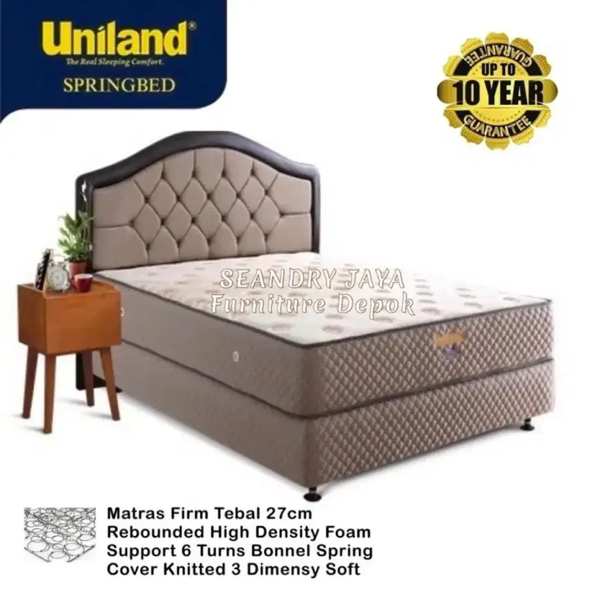 SEANDRY JAYA Furniture Depok/Spring Bed Uniland Paradise/Empuk/Limo