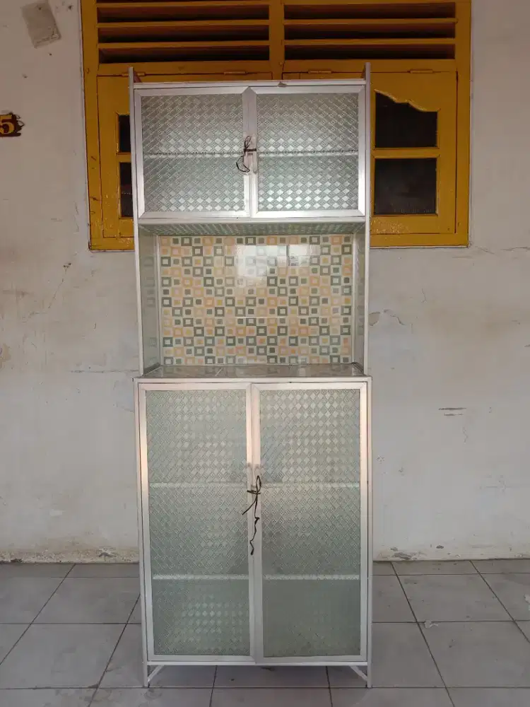 SEANDRY JAYA Furniture Depok/Rak Piring Alumunium/Rak Kompor/Wastafel