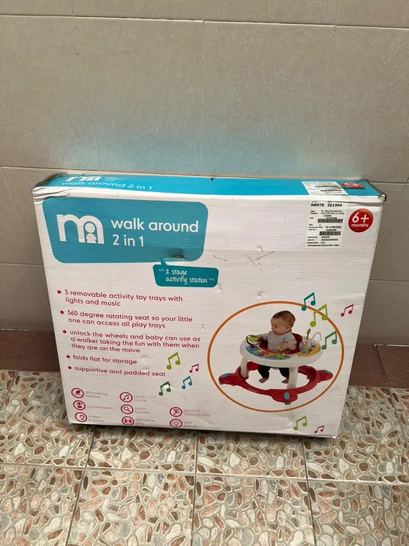 Baby walker mothercare