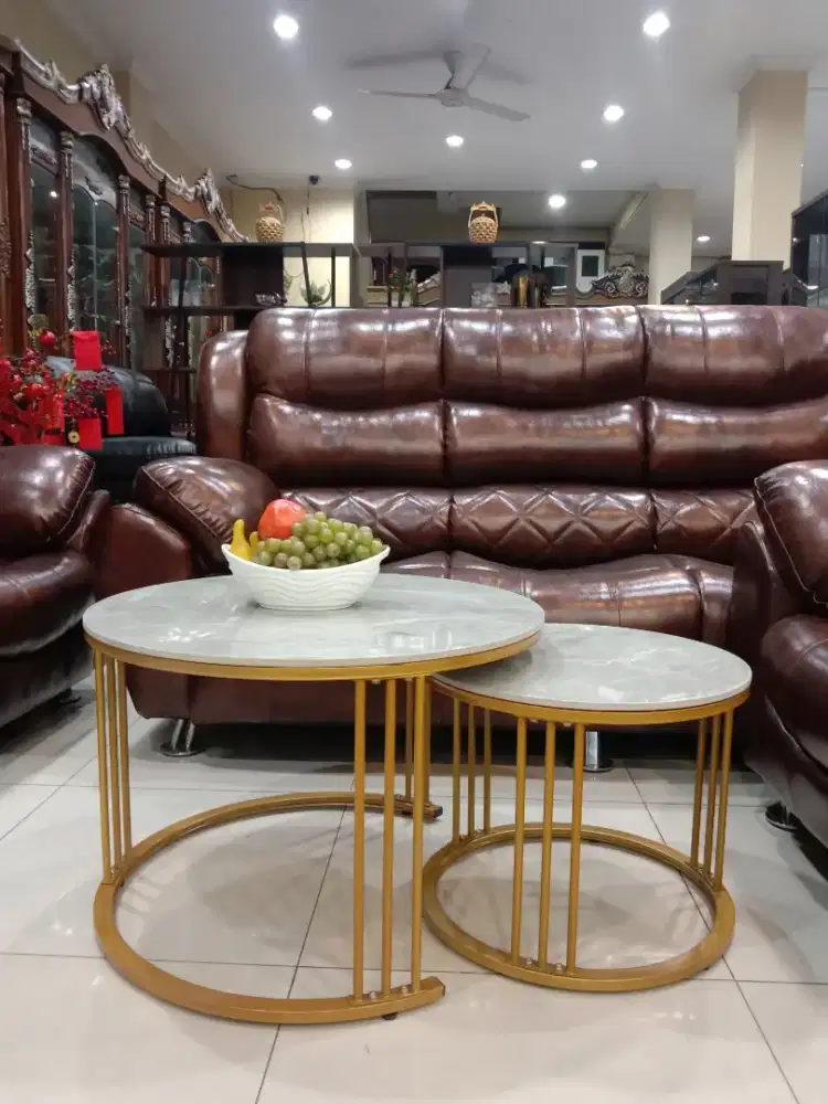 SEANDRY JAYA Furniture Depok/Meja Tamu Import/Kaca/Granit/Marmer/Kayu