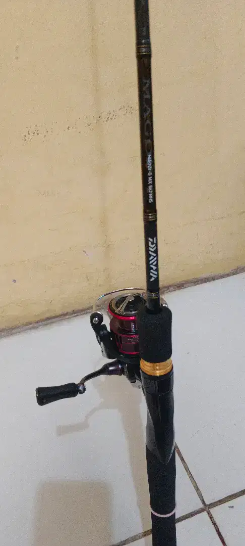 Joran dan Reel pancing Daiwa