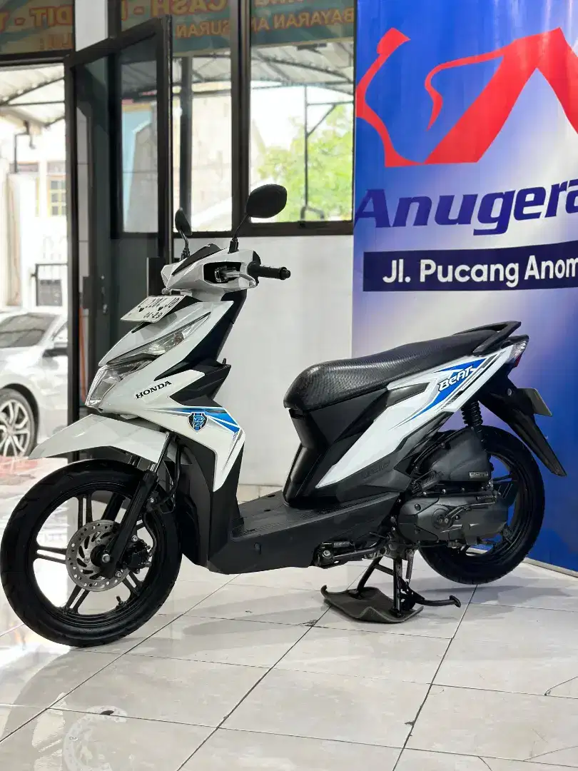 honda beat eco cbs tahun 2019 low km ciamik