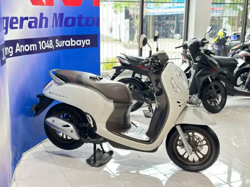 low km honda scoopy prestige tahun 2022 ciamik keyless