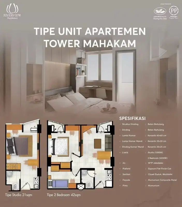 jual unit apartement ready (Bagas)