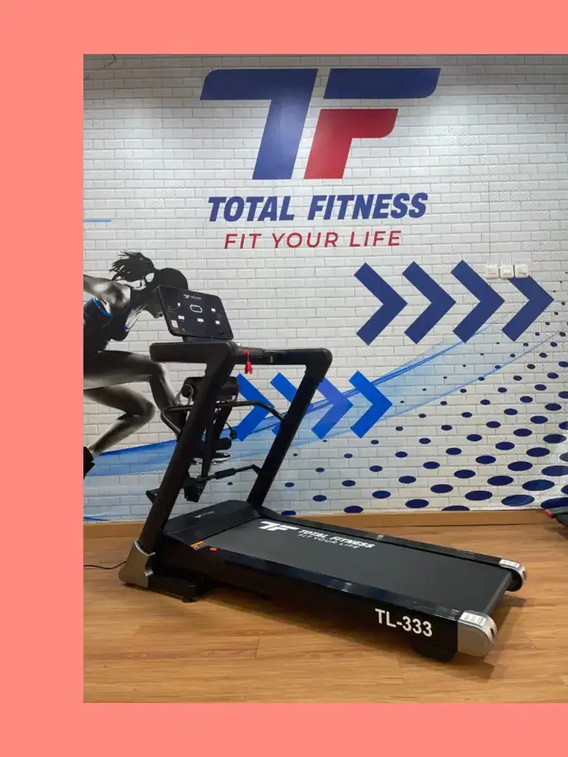 Treadmill elektrik autoincline TL-333 alat olahraga RDB-826