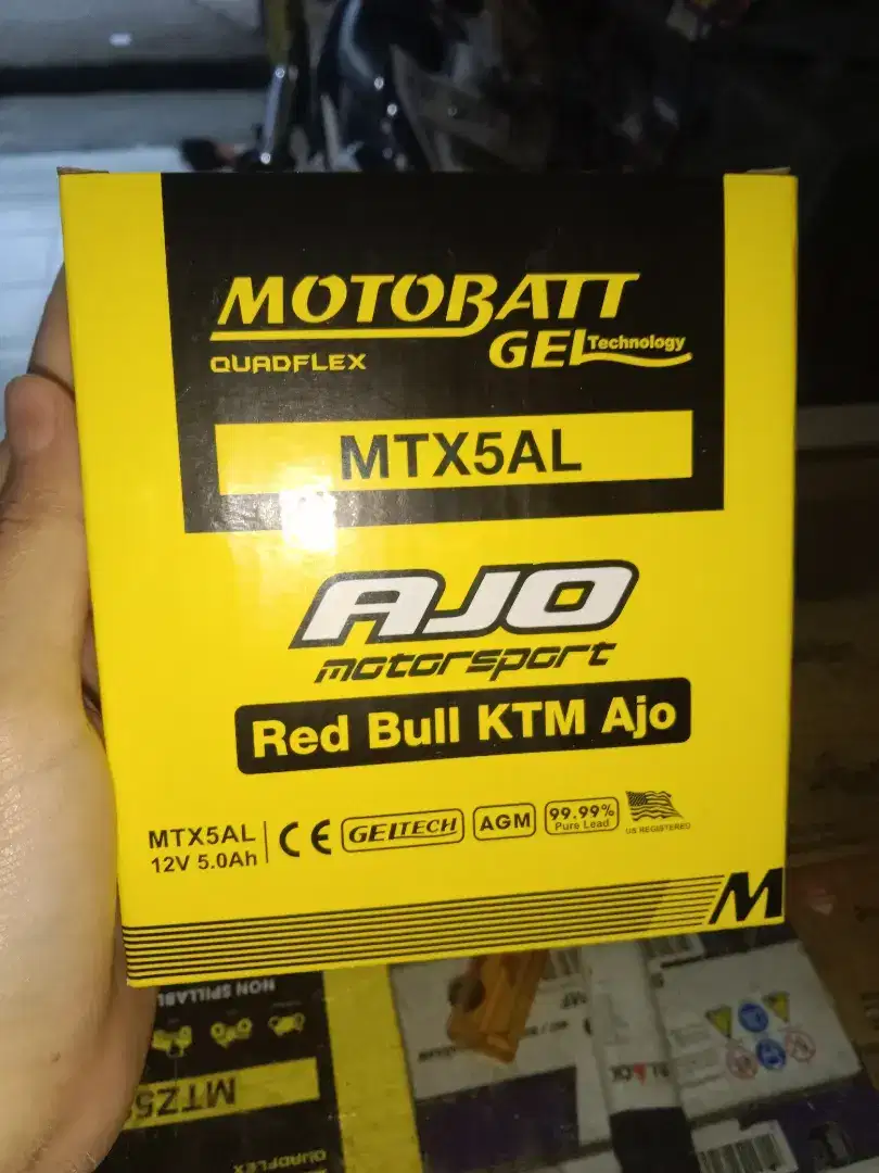 MOTOBATT GELL MTZ5S