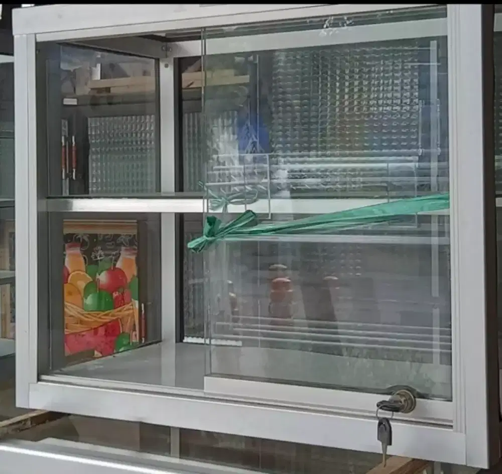 Etalase Warteg, Etalase Pajangan Makanan, Etalase Kue Donat Susun,